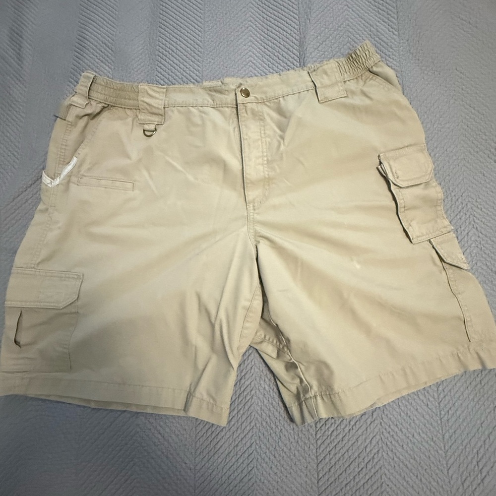 5.11 Tactical Men's Tan Cargo Shorts